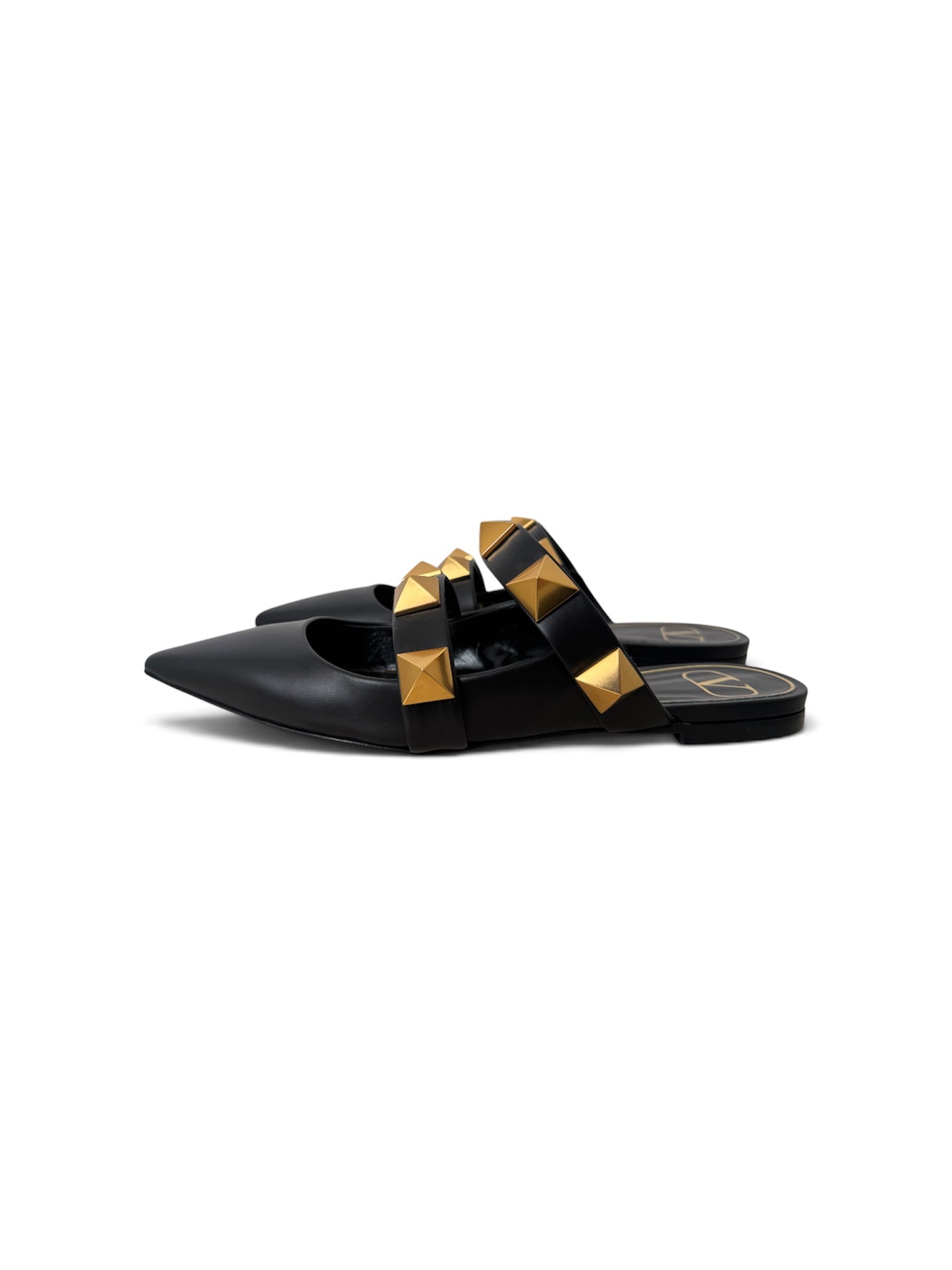 ROMAN STUD MULES | 38.5