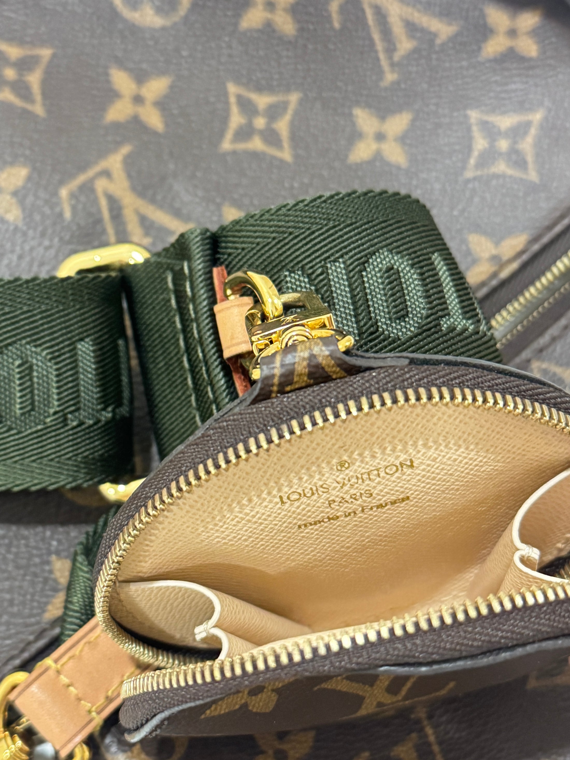 Monogram Khaki Multi Pochette