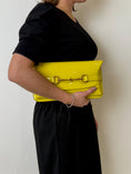 Load image into Gallery viewer, PATENT LEATHER BRIGHT BIT CLUTCH
