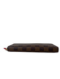 Load image into Gallery viewer, CLEMENCE DAMIER EBENE WALLET BURGUNDY
