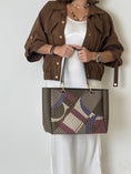 Load image into Gallery viewer, Monogram Color Designs Tote Bag
