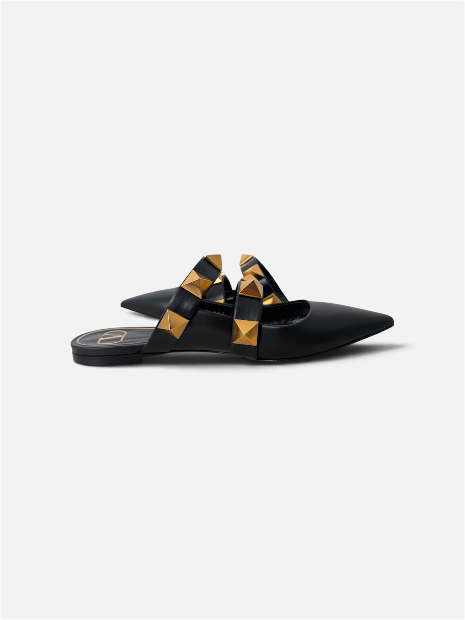 ROMAN STUD MULES | 38.5