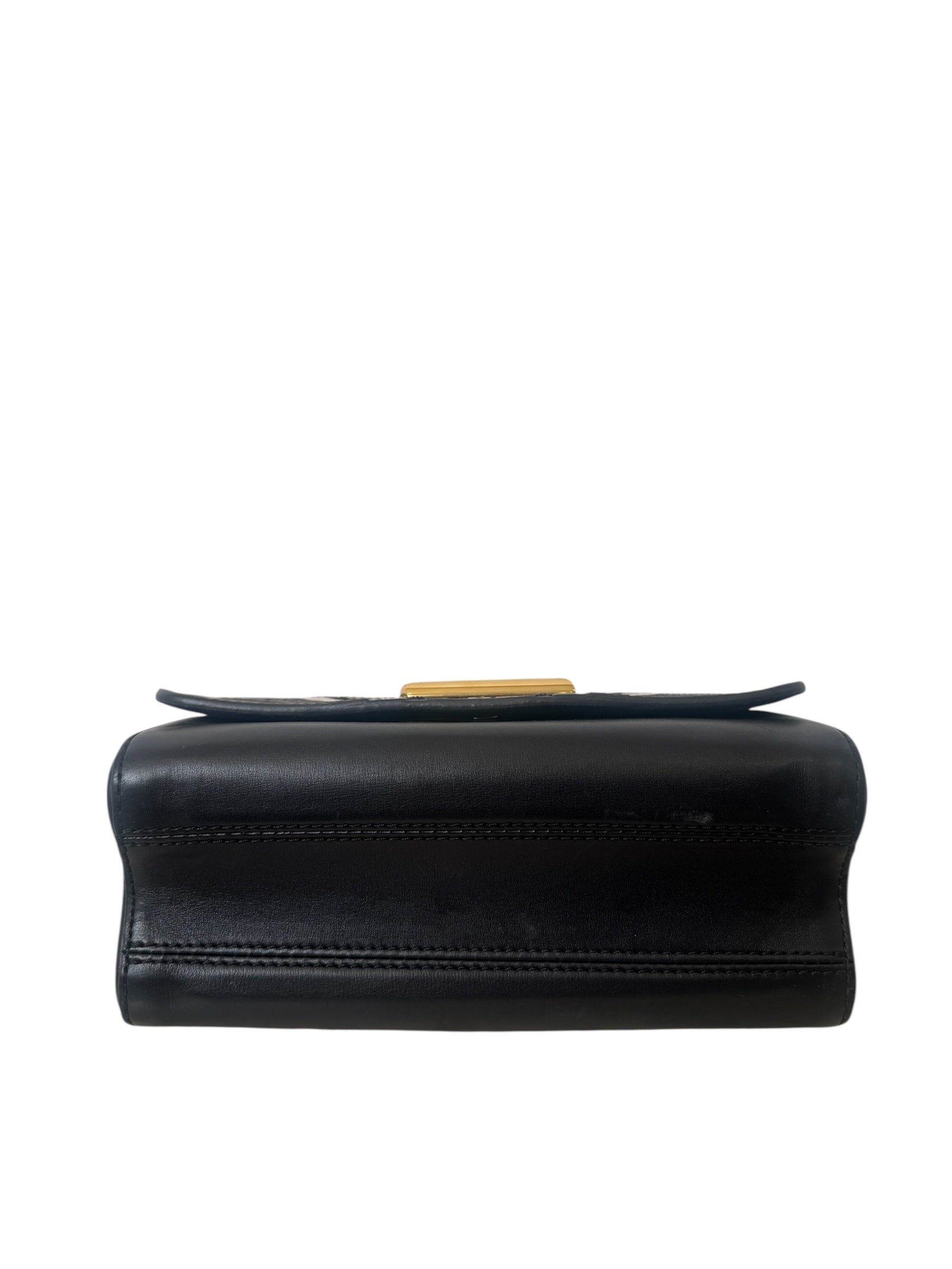 TWIST MM  LIMITED EDITION REVERSE MONOGRAM BROGUE BAG