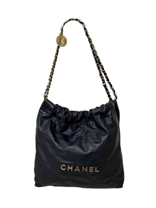 SMALL 22 SHOULDER BAG IN NAVY