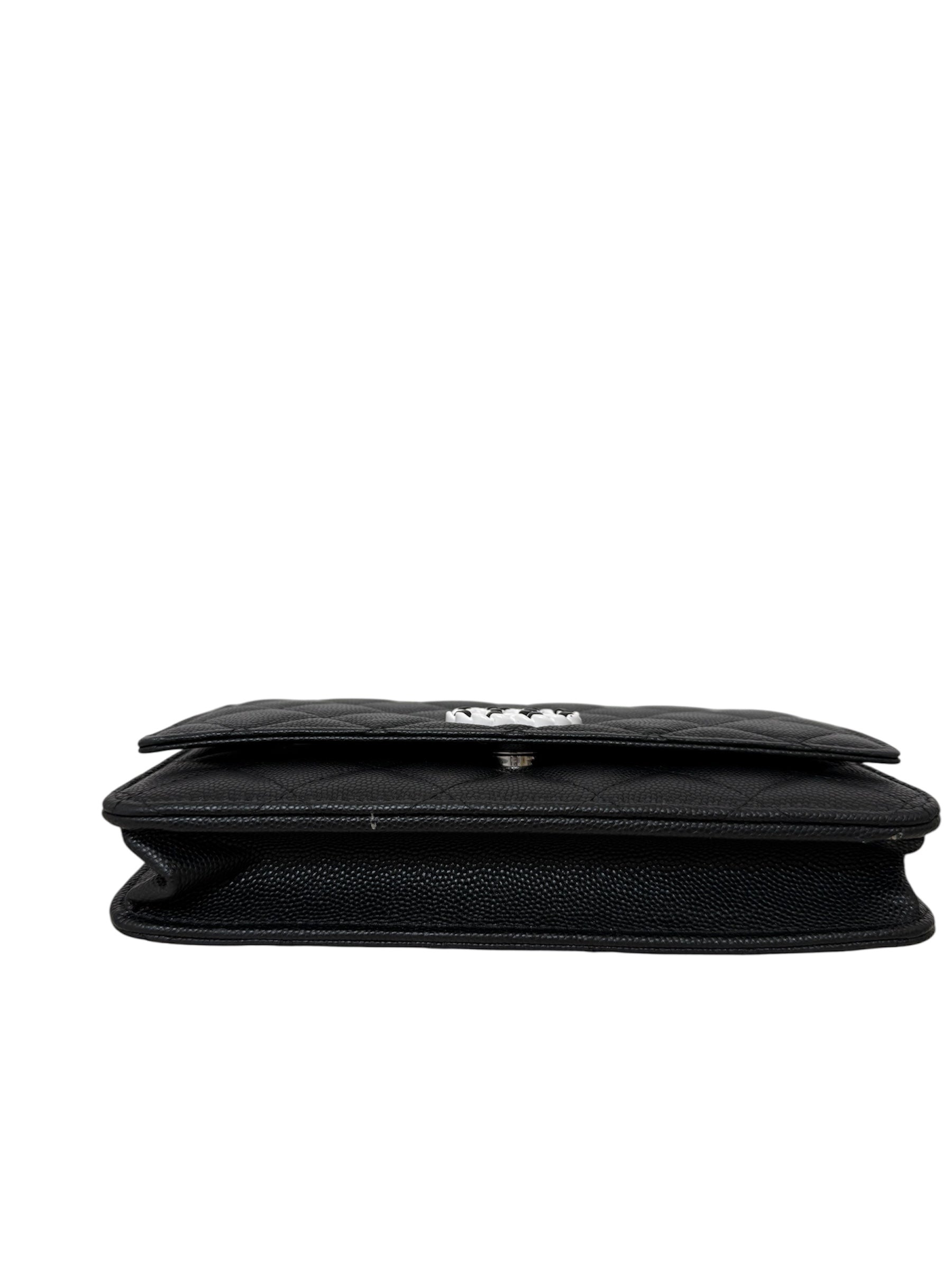 CHANEL WALLET ON CHAIN BLACK