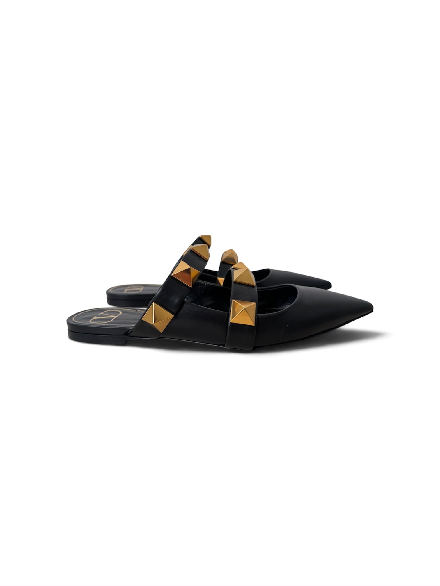 ROMAN STUD MULES | 38.5