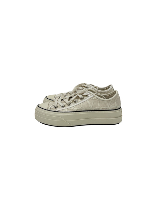 V Logo Toile Platform Sneaker | 37