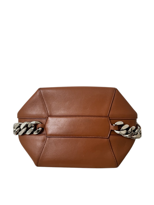 BROWN INFINITY BUCKET BAG