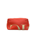 Load image into Gallery viewer, Orange Leather Logo Tote
