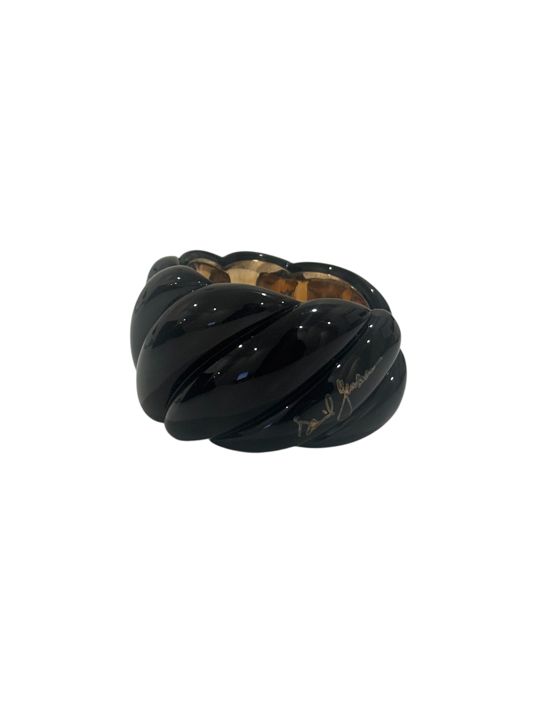 Resin Sculpted Cable Cuff