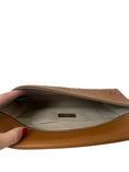 Load image into Gallery viewer, CH EMBOSSED BROWN CLUTCH

