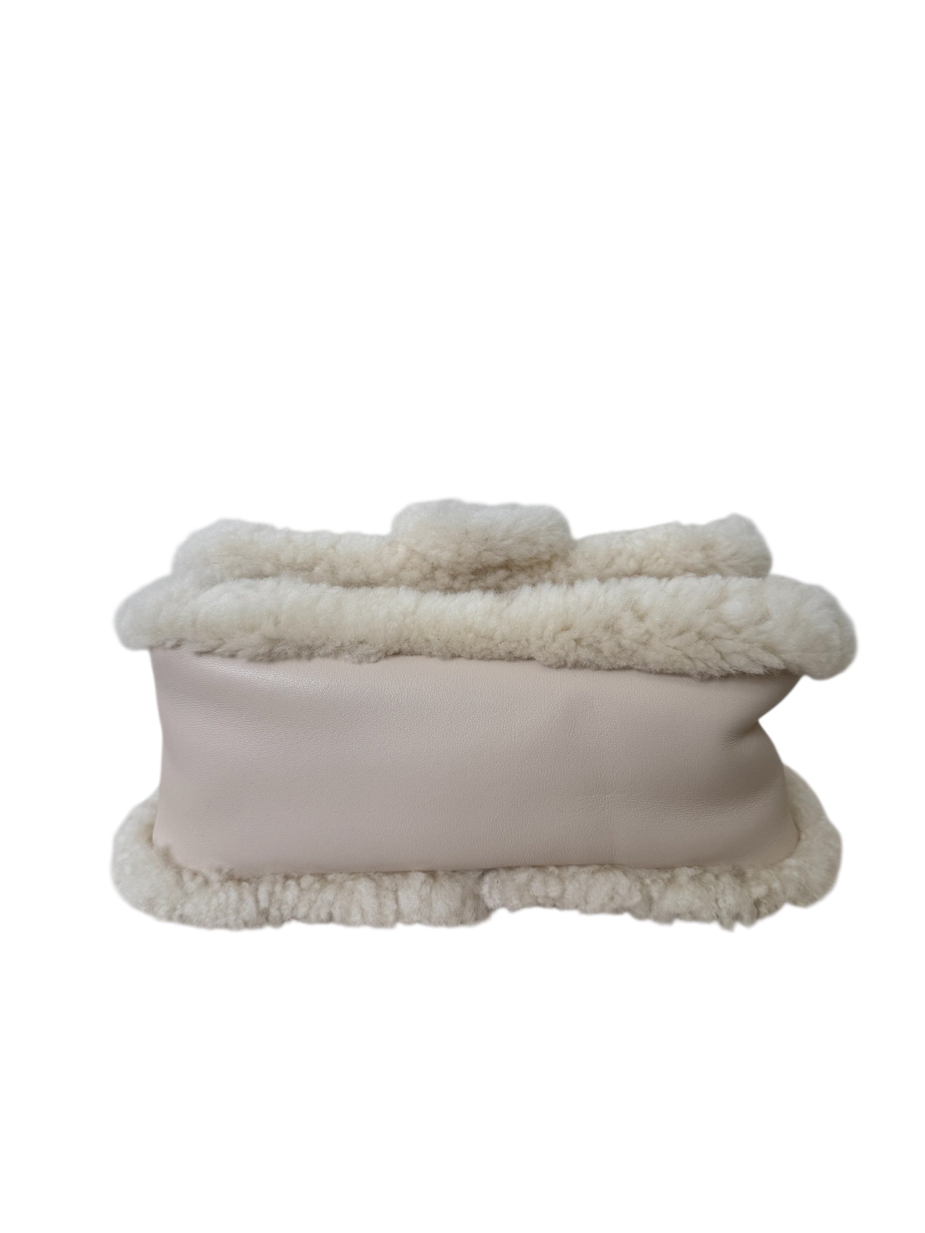 LE PETIT BAMBIMOU DOUX SHEARLING BAG