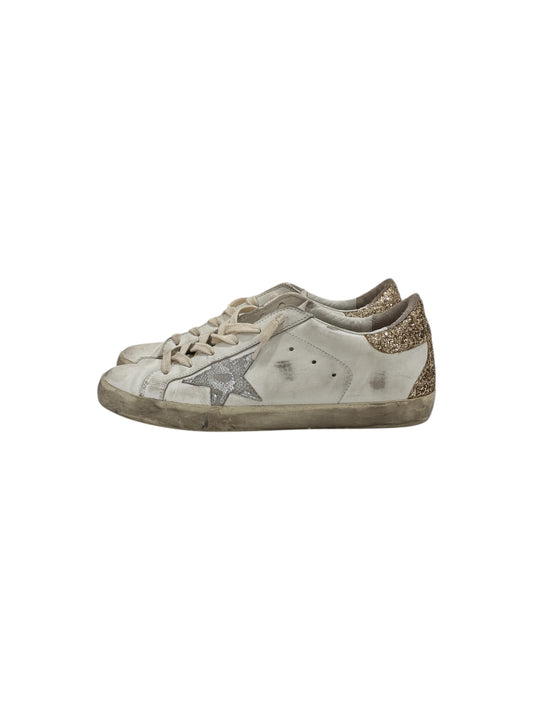 Super-Star Leather Glittered Low Sneaker | 39