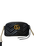 Load image into Gallery viewer, GG MARMONT SMALL BLACK CAMERA BAG
