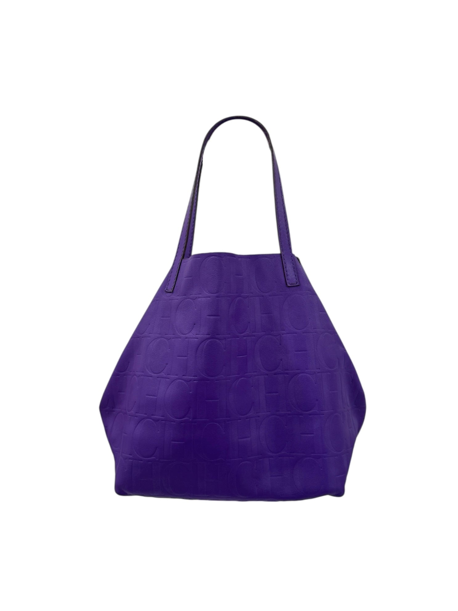 Purple Matryoshka Leather Bag