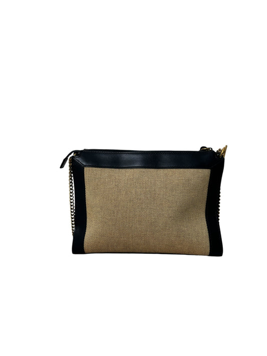 GG DAHLIA  NAVY CANVAS SMALL SHOULDER BAG