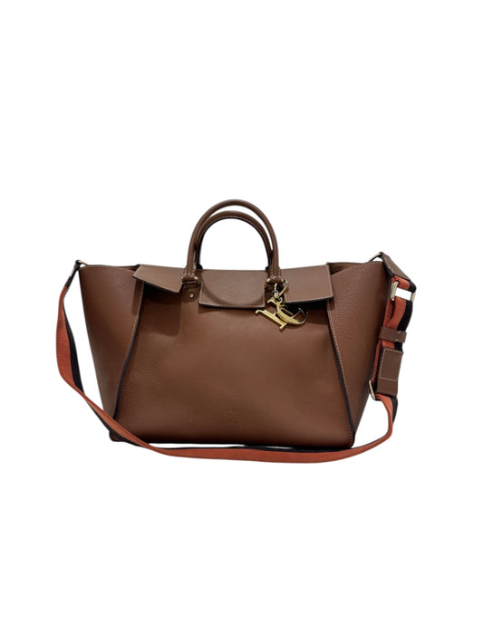 Taupe Satchel Bag