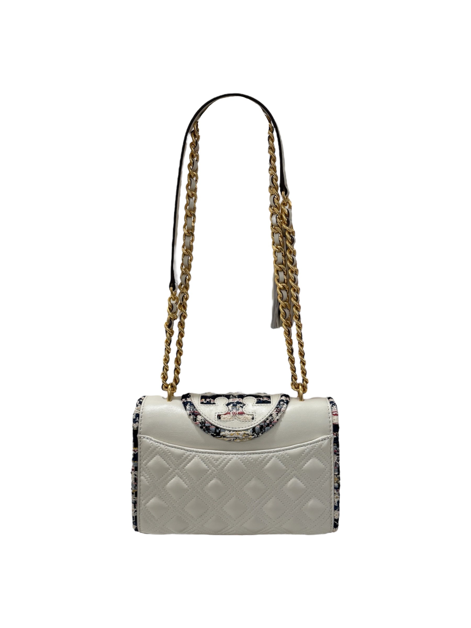Leather Minaudiere Bag