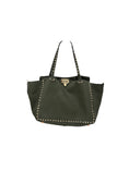 Load image into Gallery viewer, Rockstud Green Tote
