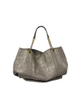 Load image into Gallery viewer, Silver Monogram Leather Bag
