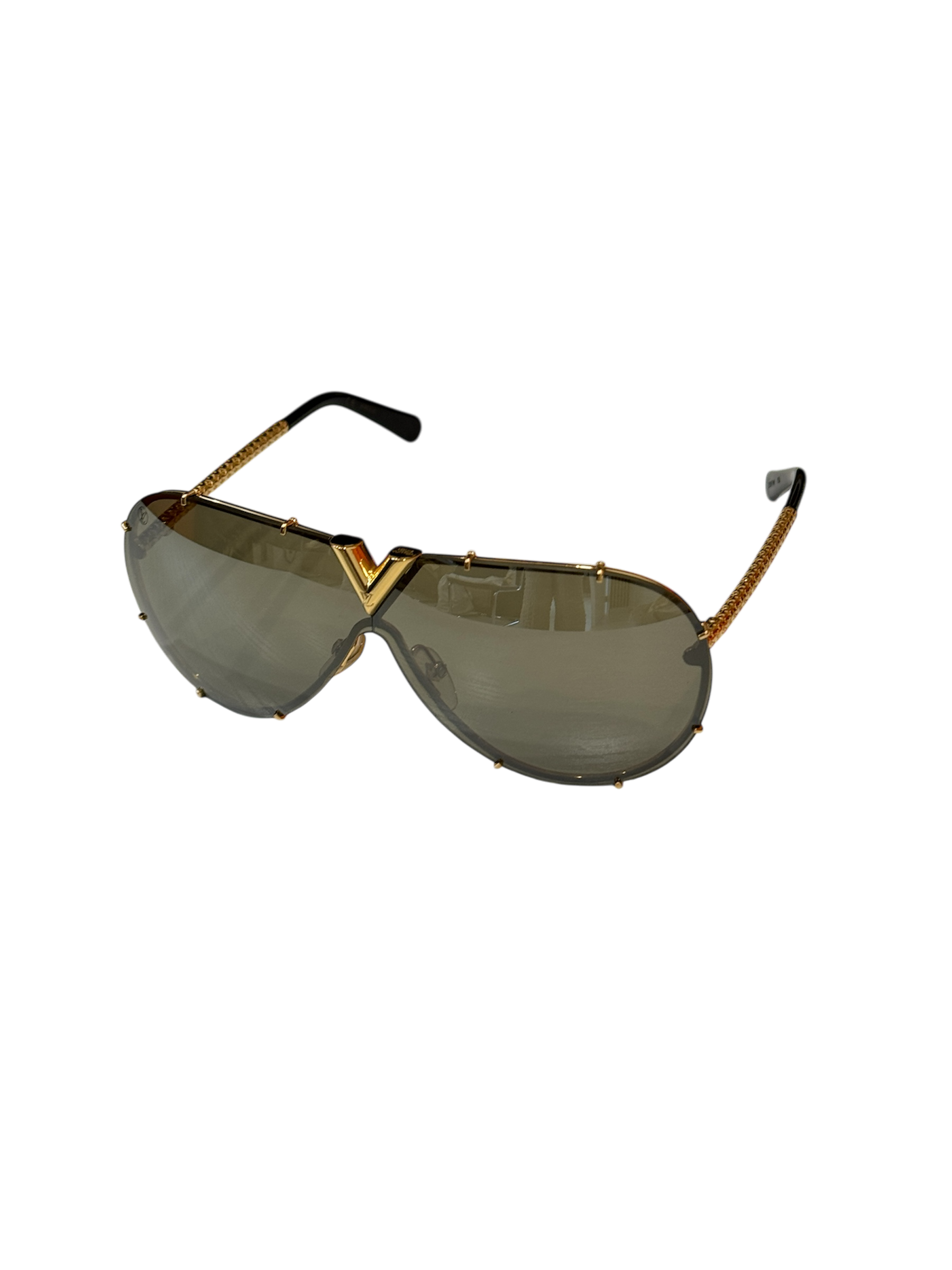 Drive Gold Mirror Sunglasses