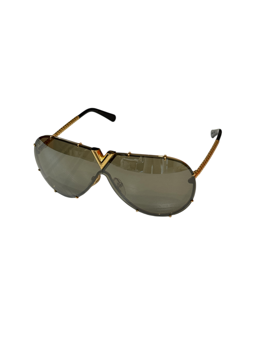 Drive Gold Mirror Sunglasses