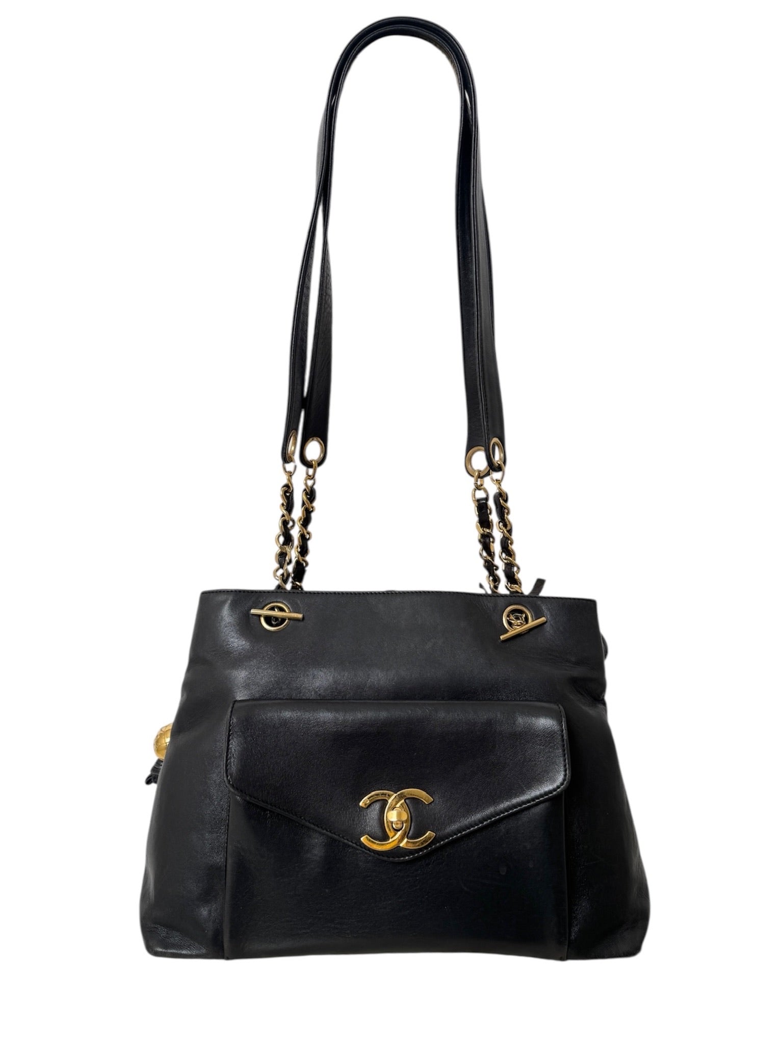 CAVIAR CC TOTE	FRONT POCKET BAG