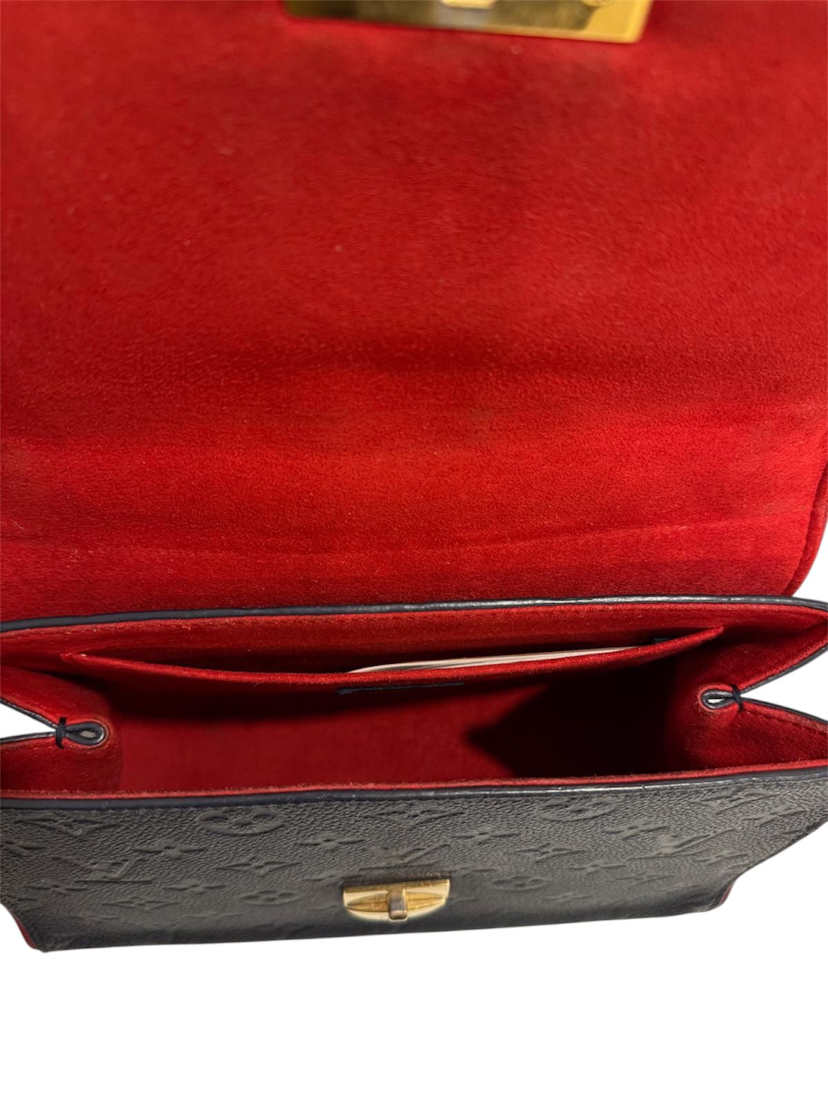 Empreinte Saint Sulpice PM Marine Rouge