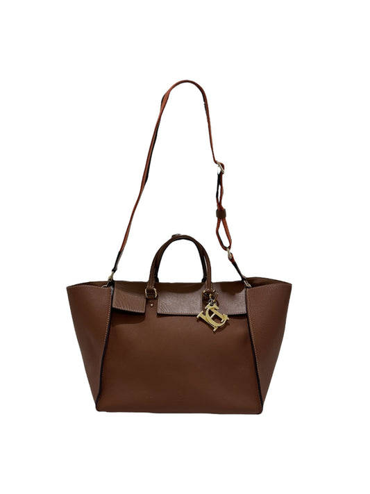 Taupe Satchel Bag