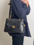 Load image into Gallery viewer, CAVIAR CC TOTE	FRONT POCKET BAG
