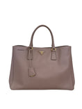 Load image into Gallery viewer, Blush Cammeo Saffiano Lux Leather Tote
