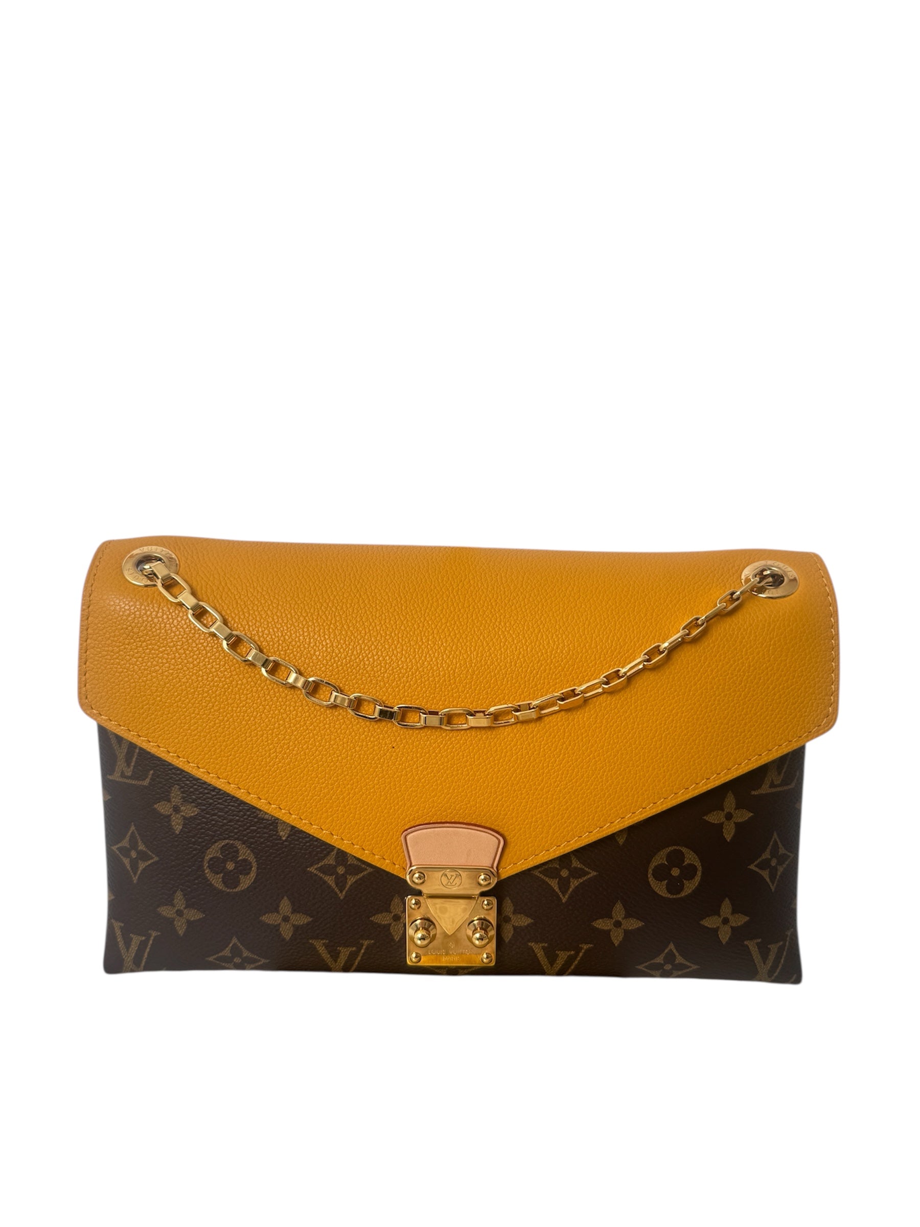 PALLAS CHAIN  MONOGRAM SAFRAN BAG