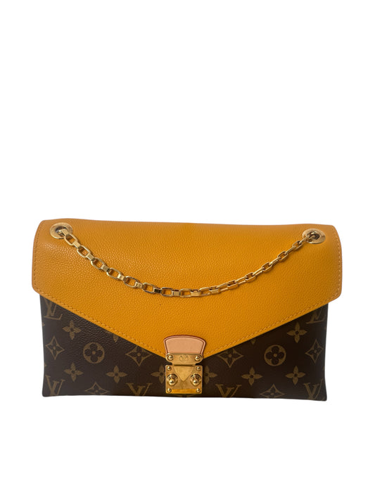 PALLAS CHAIN  MONOGRAM SAFRAN BAG