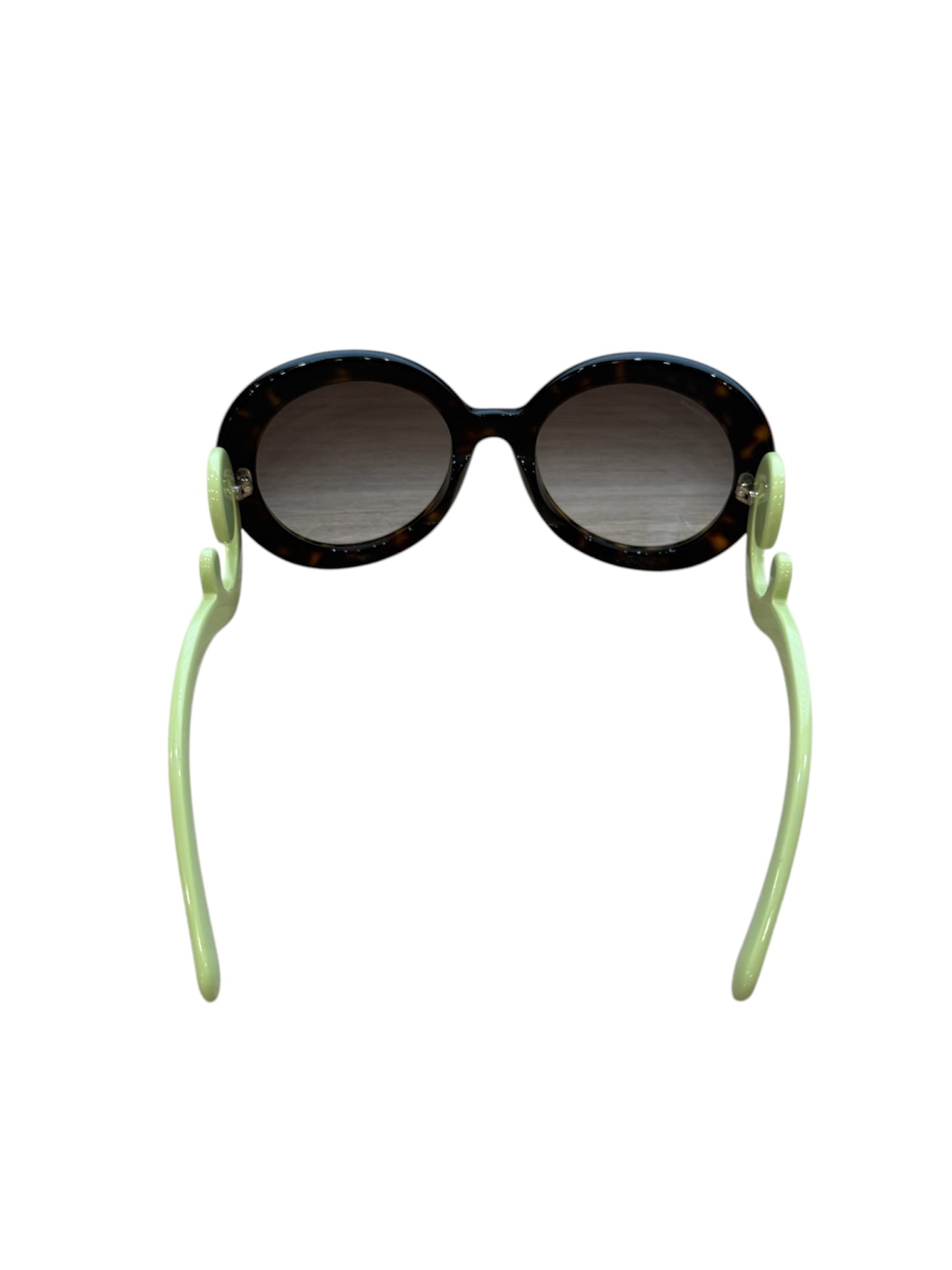 PRADA BAROQUE GREEN SUNGLASSES