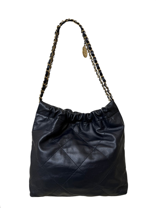 SMALL 22 SHOULDER BAG IN NAVY