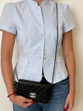 Load image into Gallery viewer, CHANEL WALLET ON CHAIN BLACK
