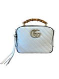 Load image into Gallery viewer, Vintage Effect Calfskin Matelasse Bamboo Bag
