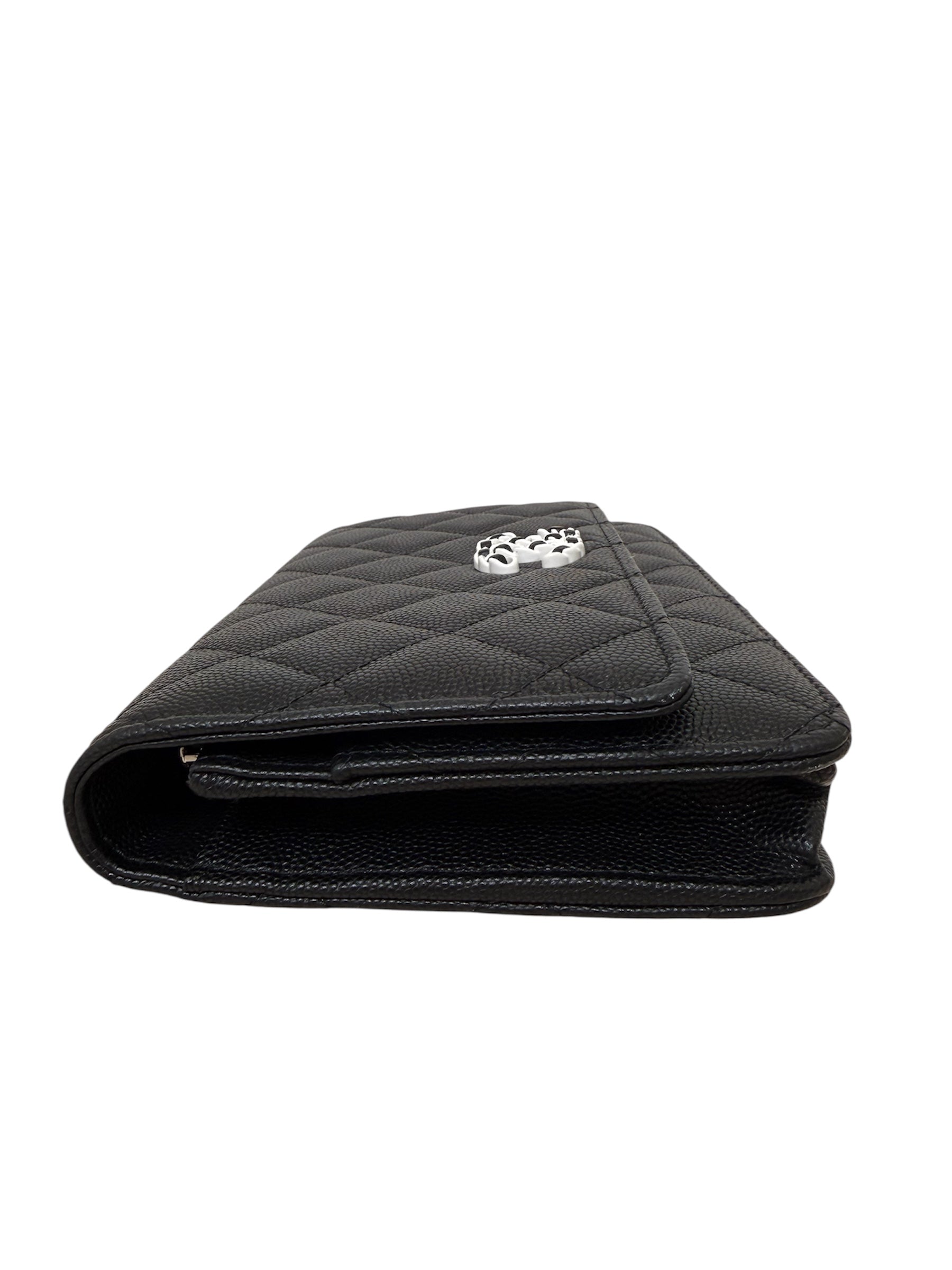 CHANEL WALLET ON CHAIN BLACK