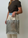 Load image into Gallery viewer, LIMITED EDITION MIROIR SAC PLAT	SILVER MONOGRAM
