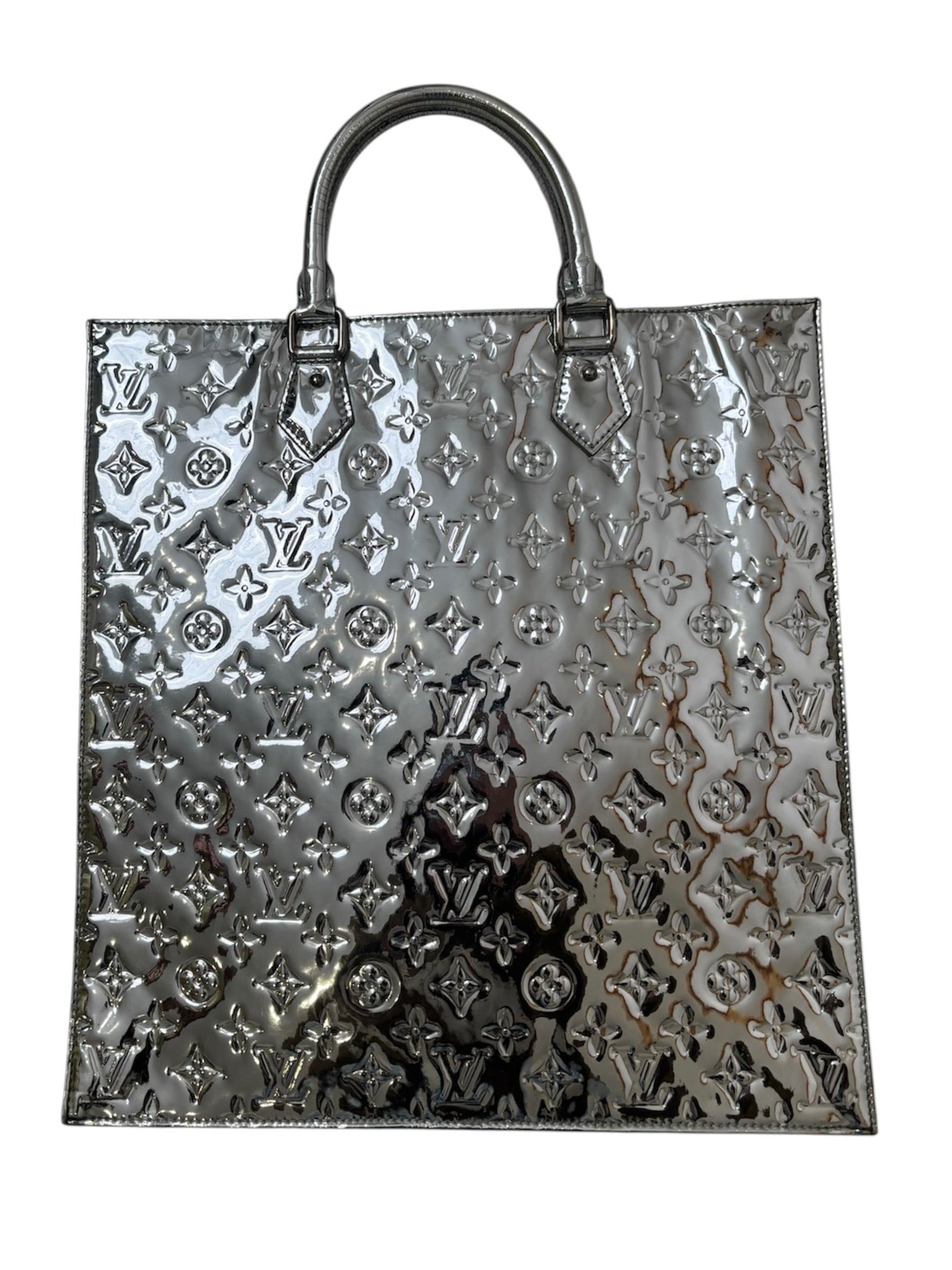 LIMITED EDITION MIROIR SAC PLAT	SILVER MONOGRAM