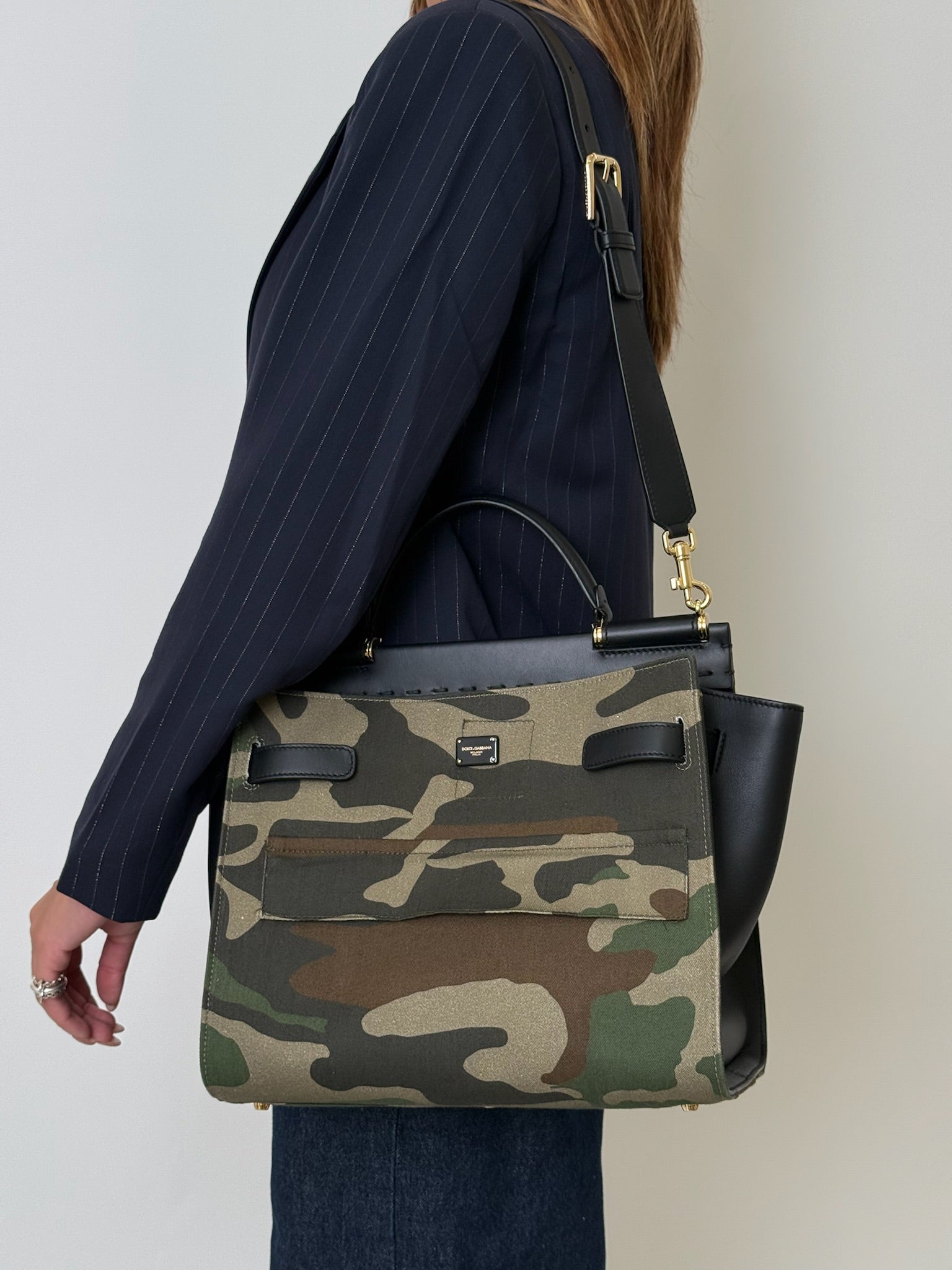 Sicily 62 Soft Bag in Camouflage Patchwork
