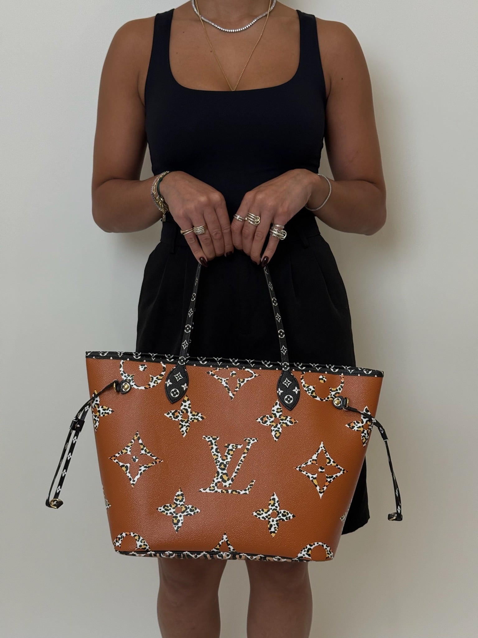 JUNGLE NEVERFULL MM TOTE BAG