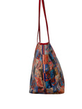 Load image into Gallery viewer, Multicolor Print CH Tote Bag
