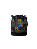 Load image into Gallery viewer, GG Supreme Monogram Psychedelic Bucket Bag
