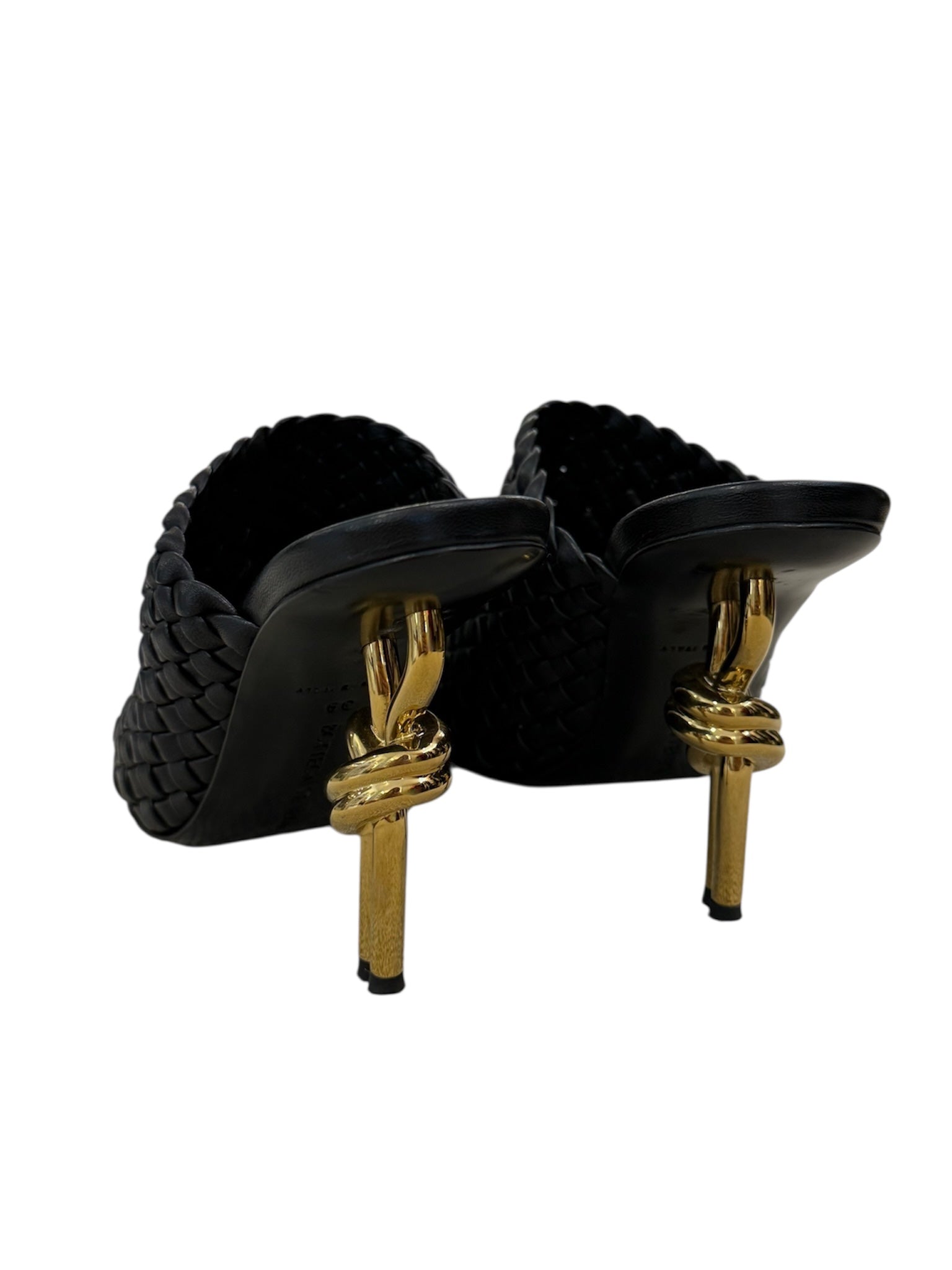 KNOT MULE IN BLACK | 38