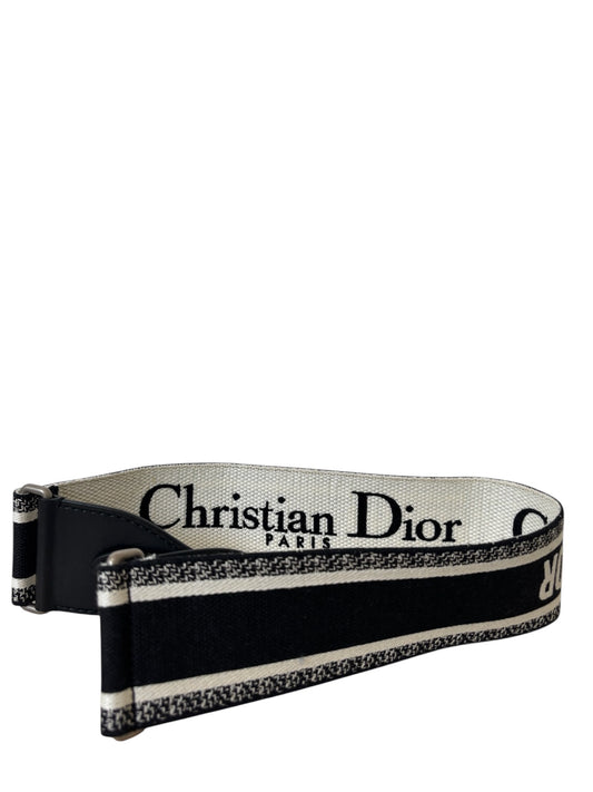 BLACK & WHITE BAG STRAP