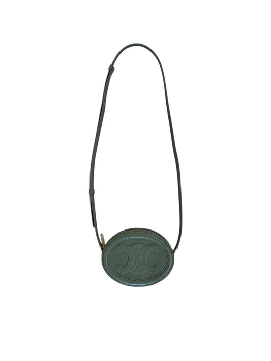 Leather Cuir Triomphe Oval Small 2022