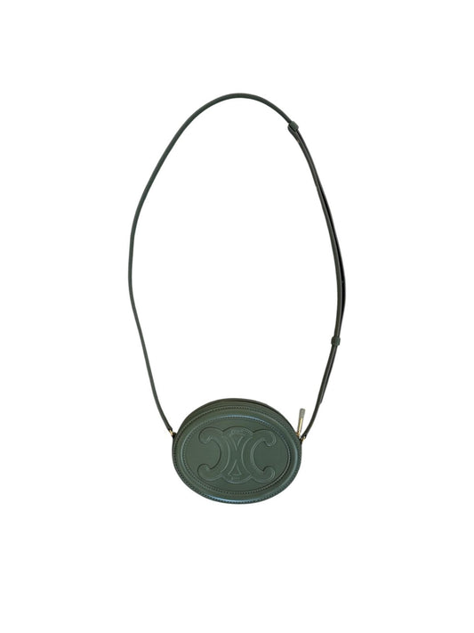 Leather Cuir Triomphe Oval Small 2022
