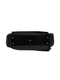 Load image into Gallery viewer, Monogram Web Messenger Diaper Bag Black Grey
